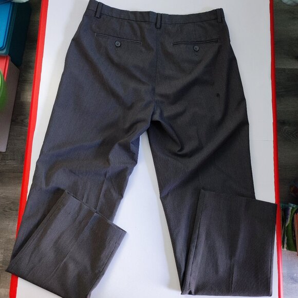 Calvin Klein casual / business dress pants darker grey men's size 32 - Picture 3 of 10